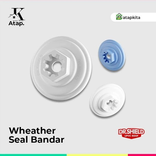 Seal Atap UPVC / Dop UPVC / Weather Seal / Karet Pelindung Atap UPVC