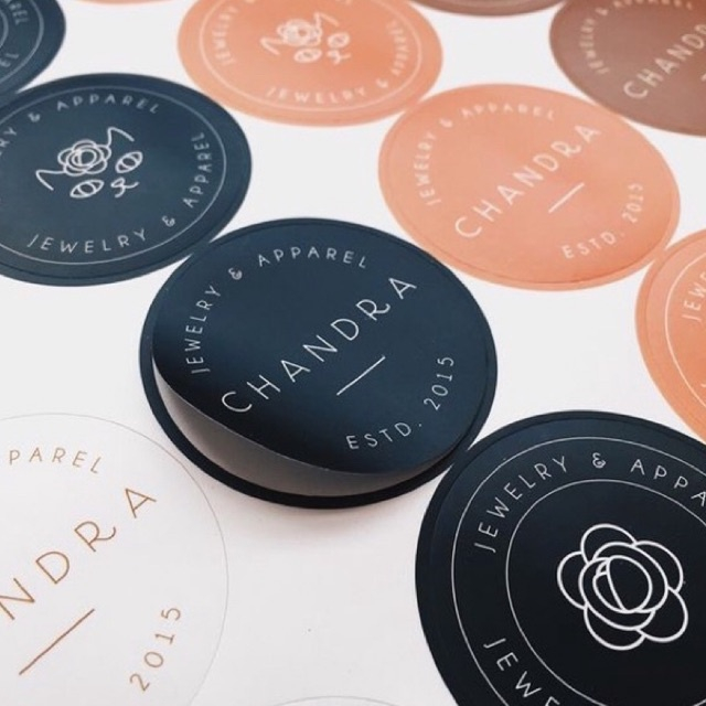 

[1 PCS JUGA BISA] Sticker Custom Bebas Gambar Bahan Vinyl Doff TIdak Ada Minimal