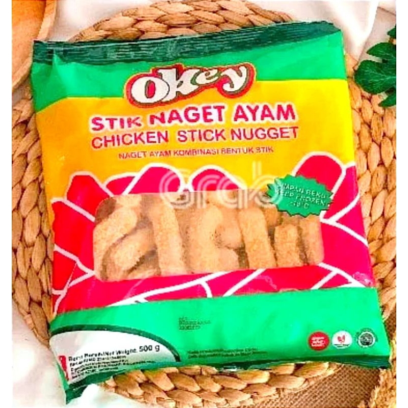 

OKAY NUGGET AYAM STIK 500 GRAM