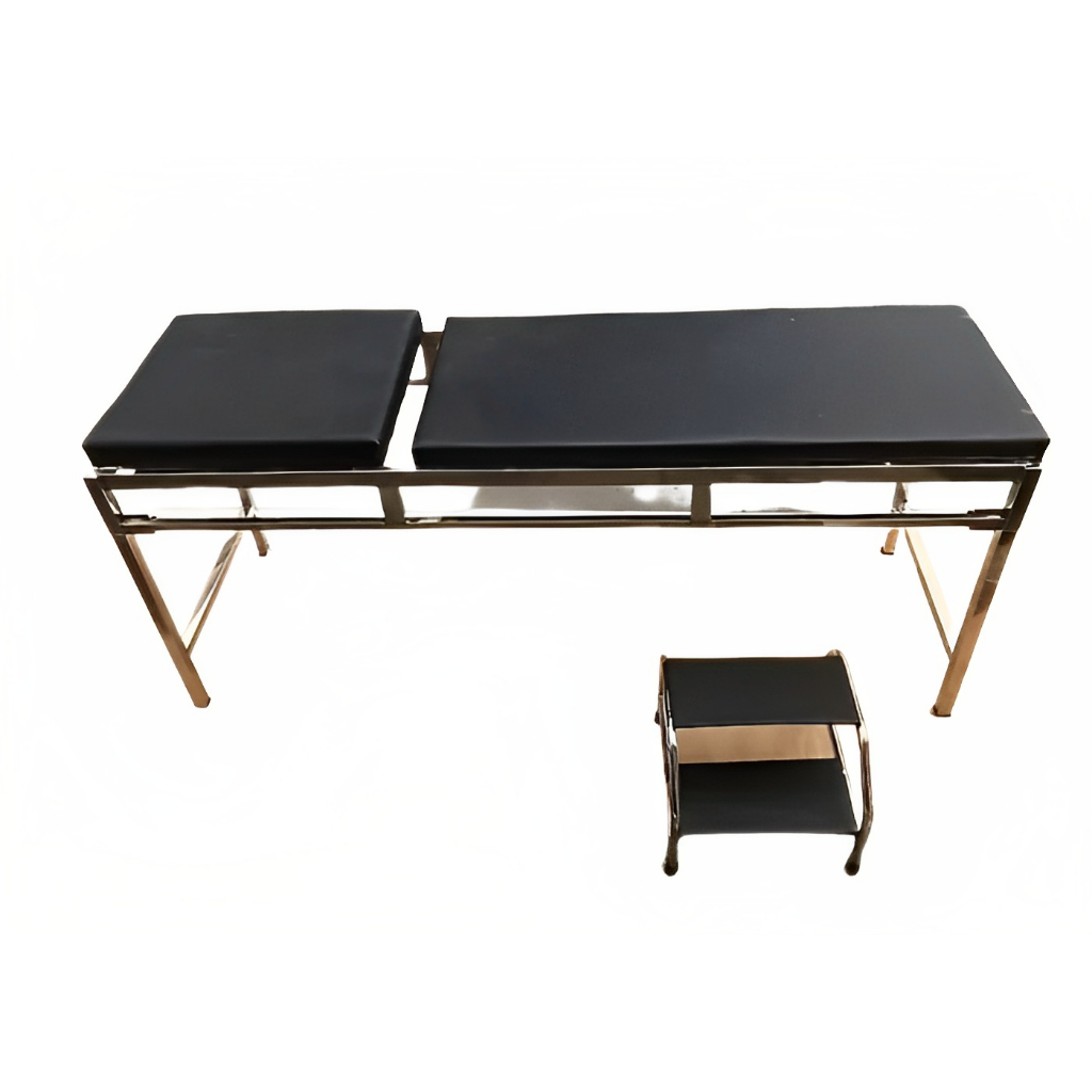 Ranjang pasien knockdown hollow ss | meja periksa knockdown hollow ss