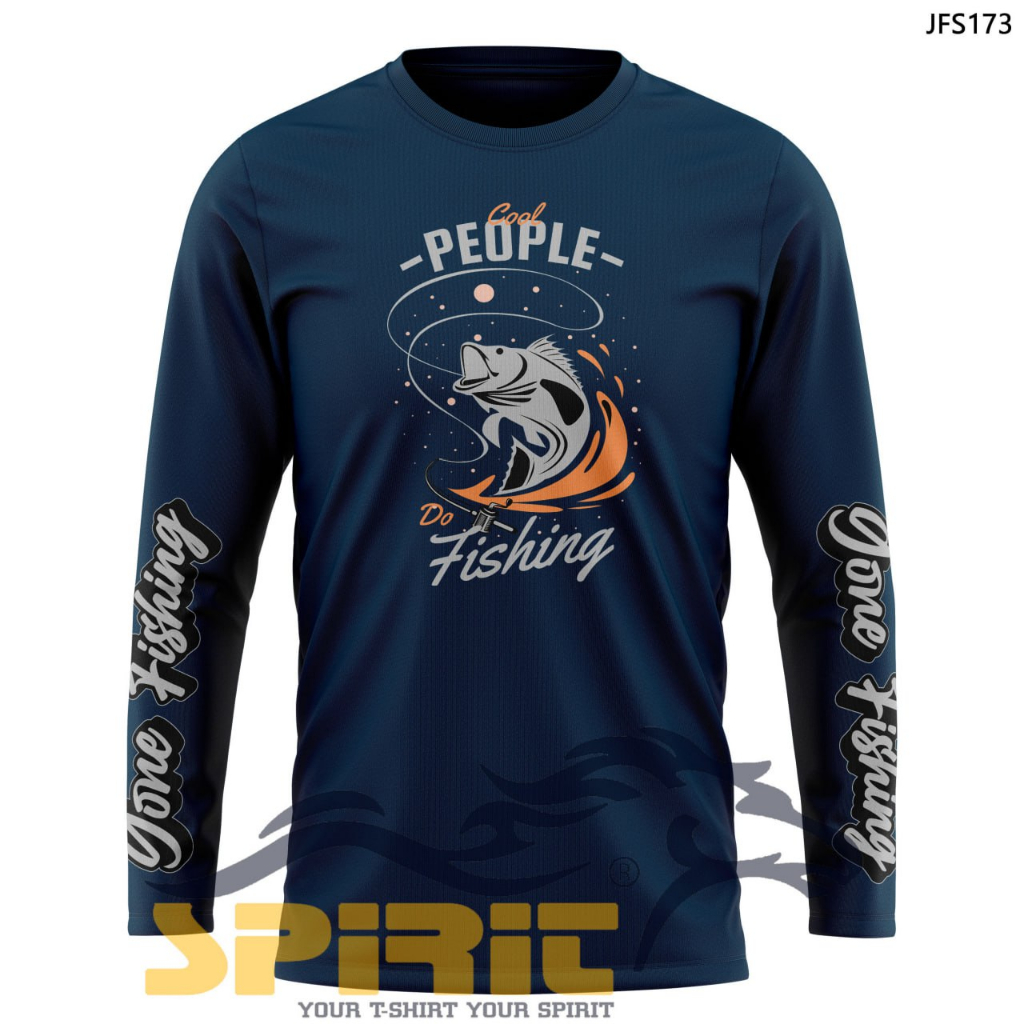 KAOS MANCING/BAJU FISHING BAJU KAOS MANCING LENGAN PANJANG Katun 24s Bisa Custom Desain