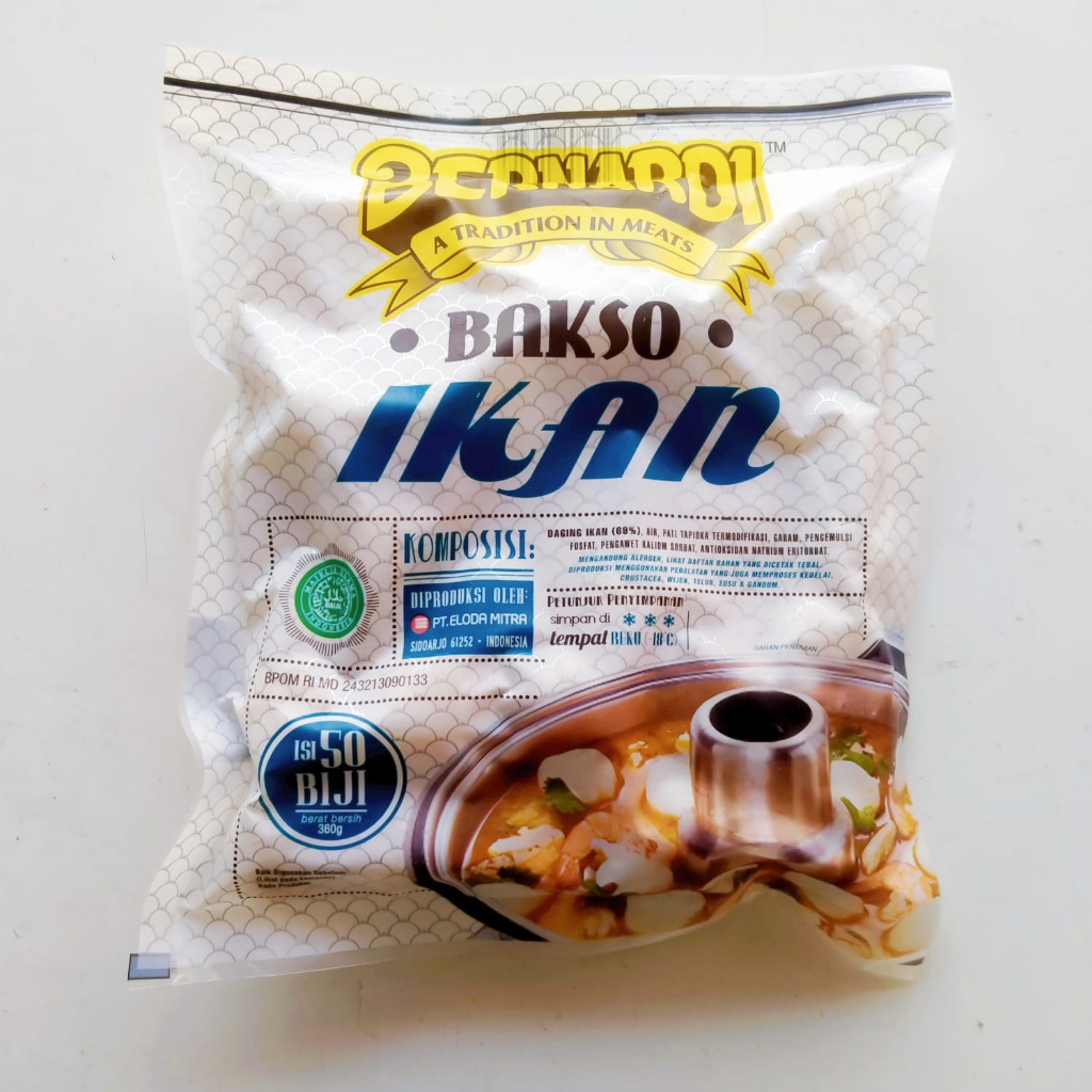 

BERNARDI bakso ikan 50s 360gr