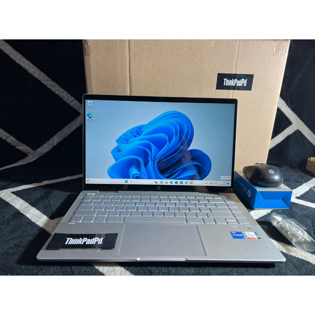 Laptop Tablet HP pavilion 14 X360 i5 1235u Gen 12 Garansi sd 2025 Resmi