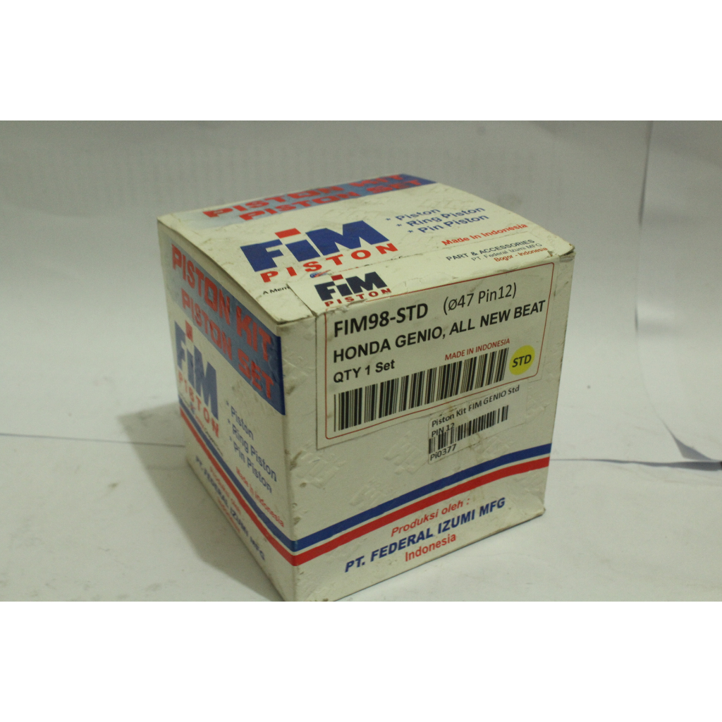piston kit standard Honda Genio/Beat new Fim