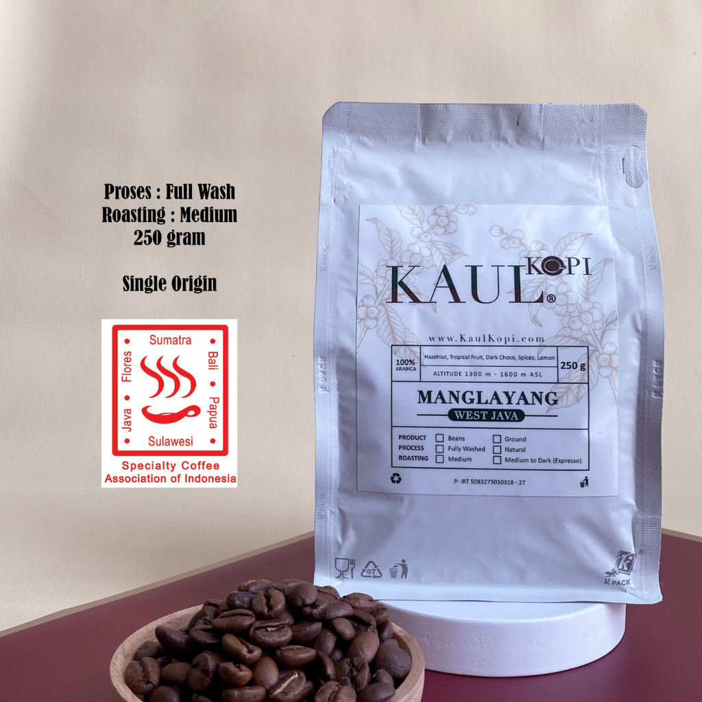 

Arabika Manglayang (Fullwash) - Biji, 250 gram