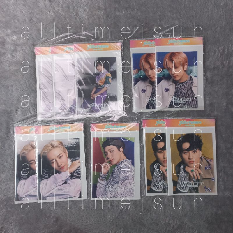SEALED Merch MD Hello Future NCT DREAM Postcard + Hologram photocard set - haechan jeno renjun mark 