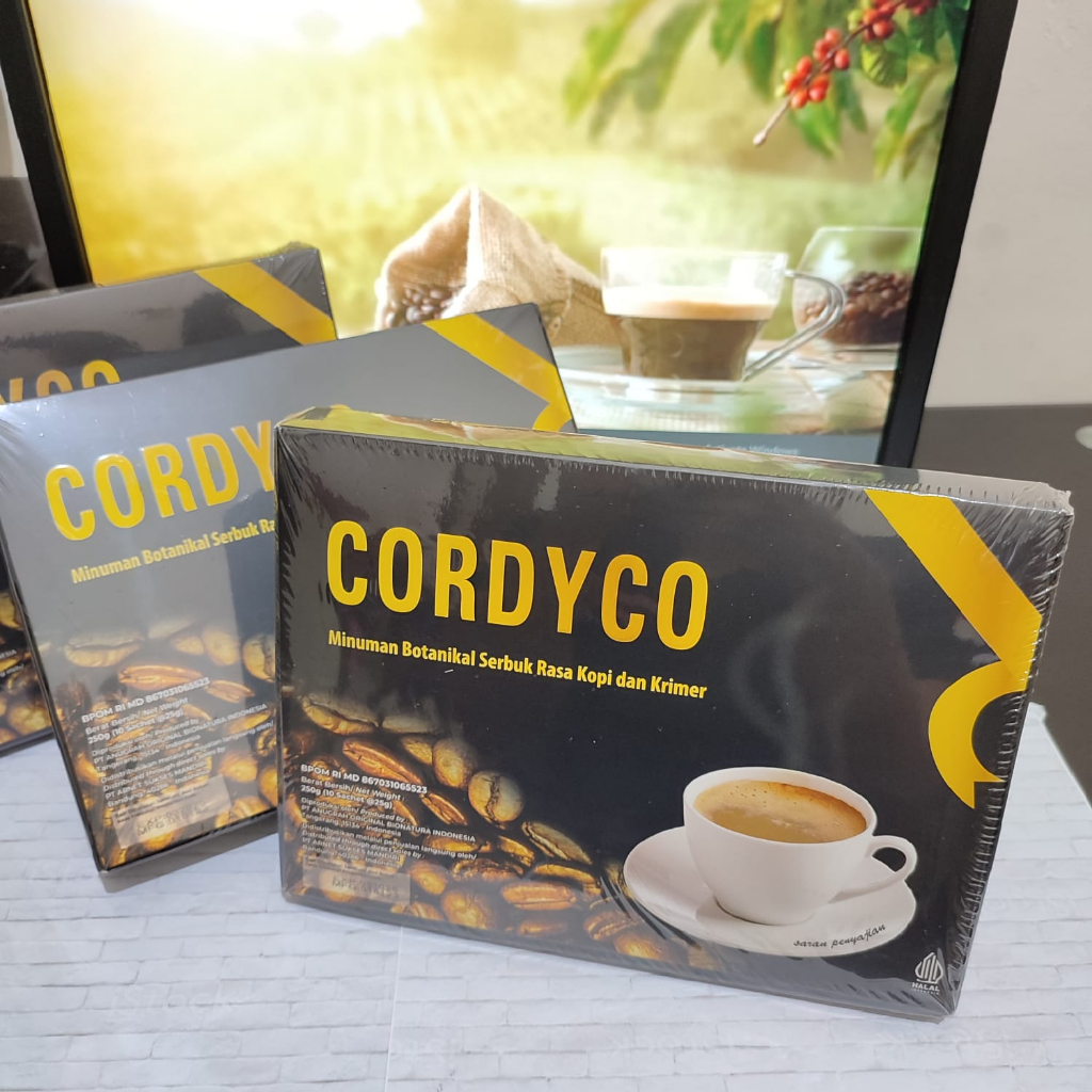 

KOPI CORDICO MINUMAN KOPI ST4MINA 1 BOX 10 SACHET