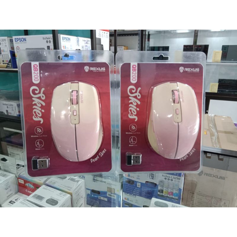 Mouse Wireless Rexus QB200