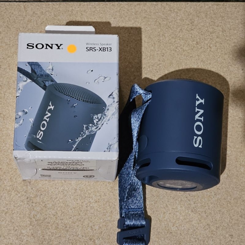 Sony Portable Speaker SRS-XB13 Blue Original