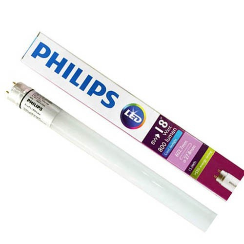 PHILIPS T8 LED TUBE ECOFIT 8W, Philips Led Tube 600 MM 8 WATT
