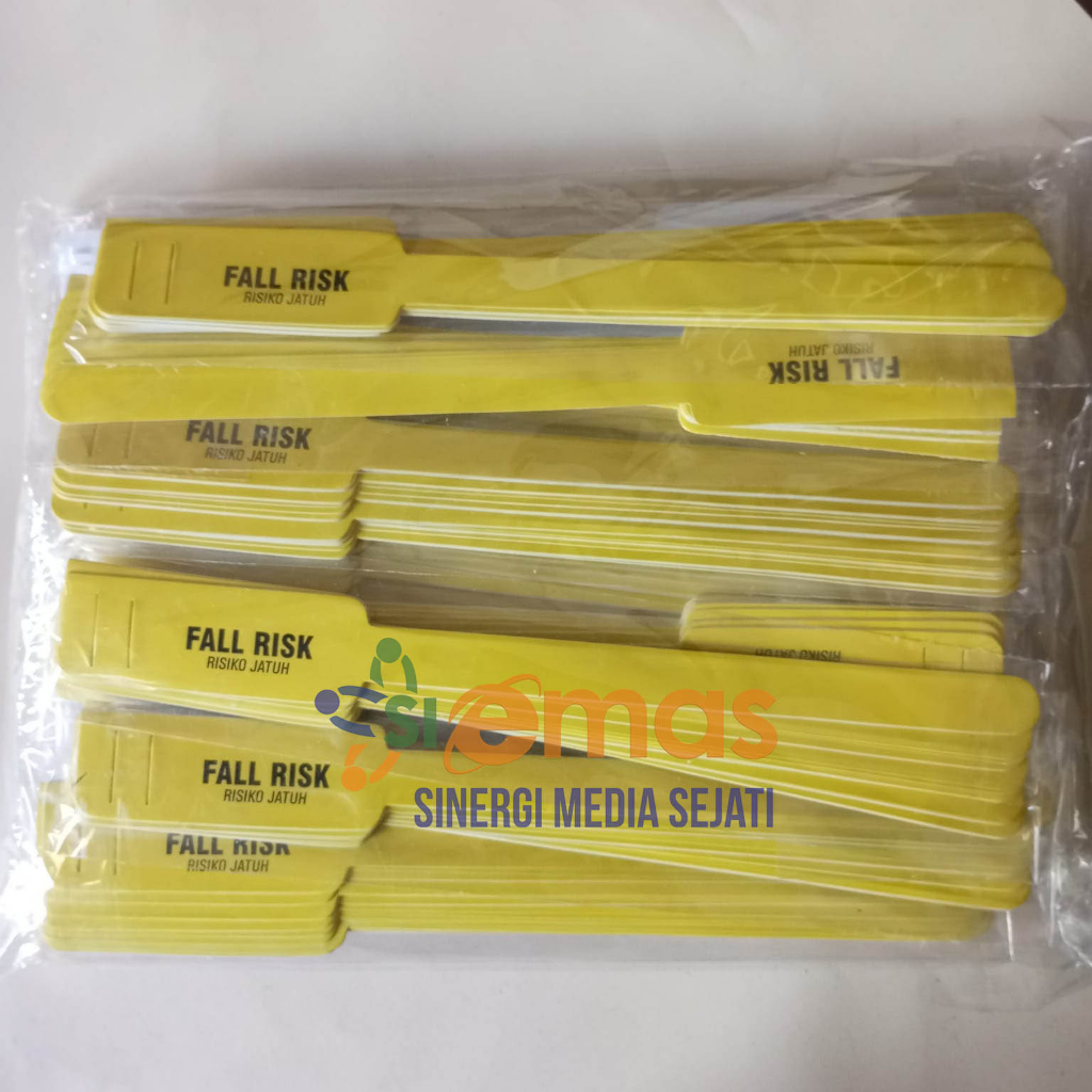 Gelang Pasien Fall Risk Kuning | Gelang Pasien Resiko Jatuh