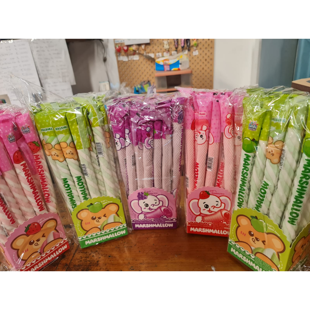 

( Promo ) permen marshmallow 1 box isi 30