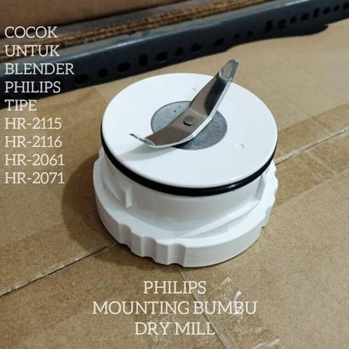 Mounting Pisau Blender Bumbu / Dry Mill Blender Philips / Mata Pisau Blender Bumbu Philips