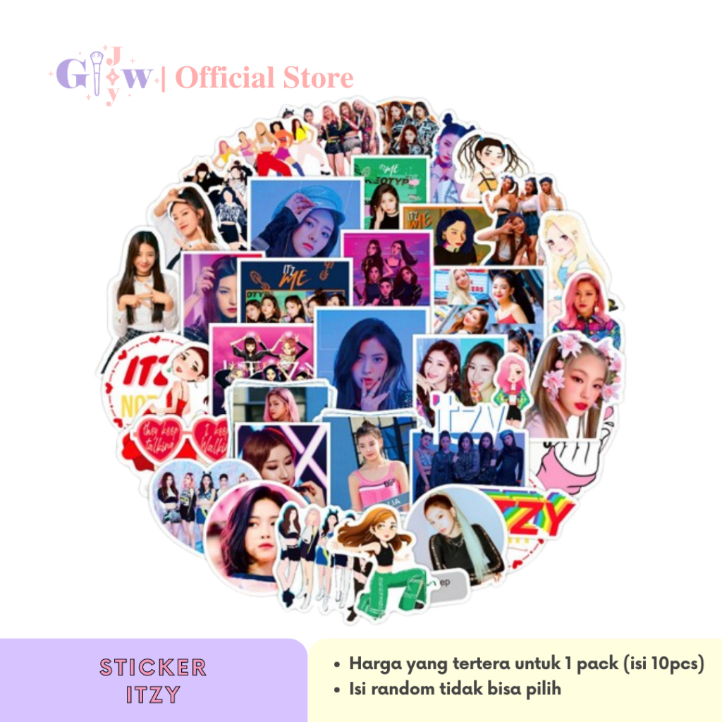 

A6018 STICKER 10PCS (ITZY) anti air notebook scrapbook label tempel motif kartun superhero super hero unik lucu atk alat tulis murah kartun komputer leptop handphone hp smartphone koper laptop tembok kulkas girl band girlband korea