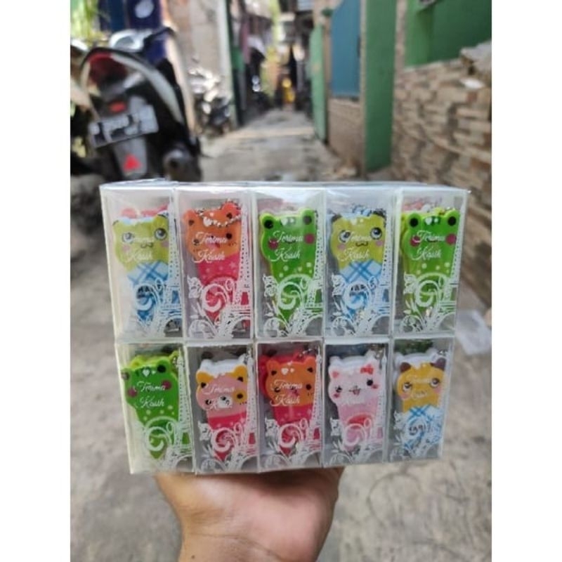 Souvenir Gunting Kuku Kemas Mika (Isi 50 Pcs)
