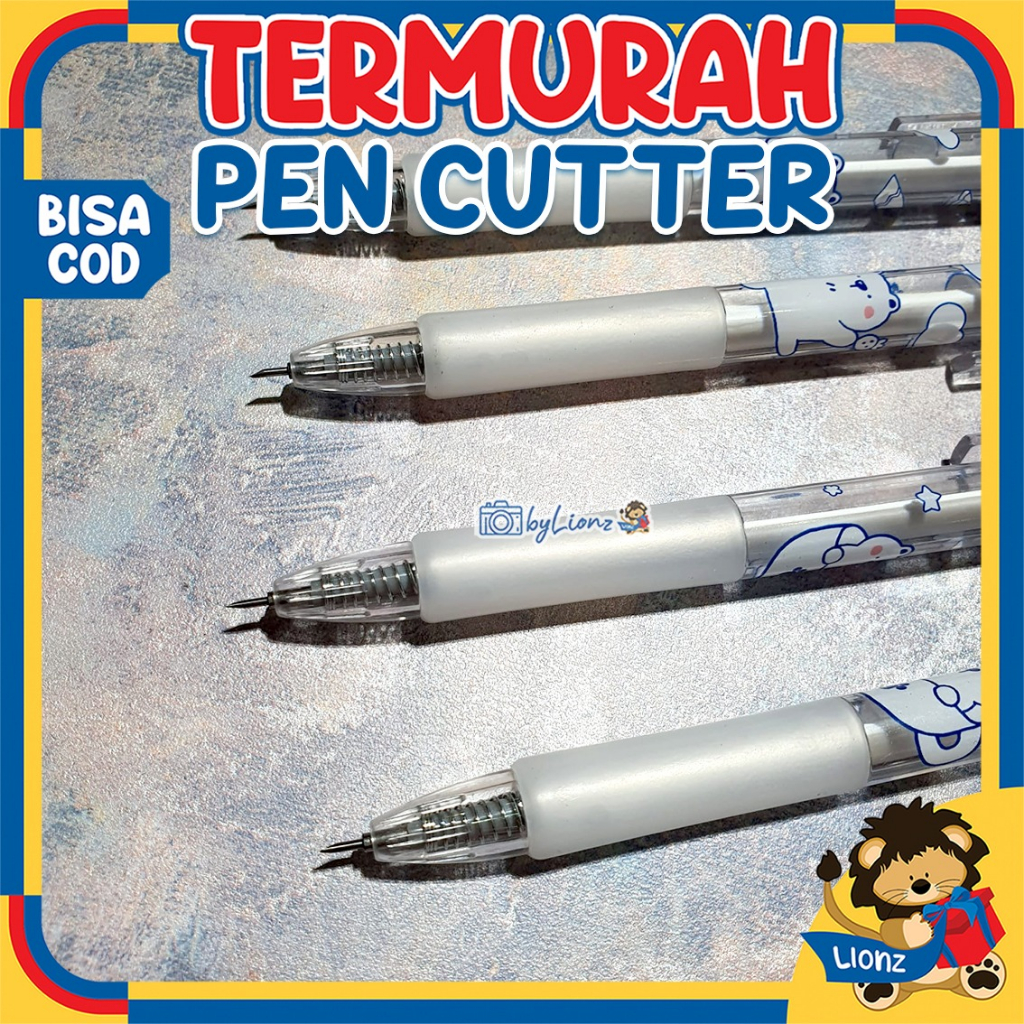 

Cutter Pen Bentuk Pulpen Mekanik Presisi Super Tajam