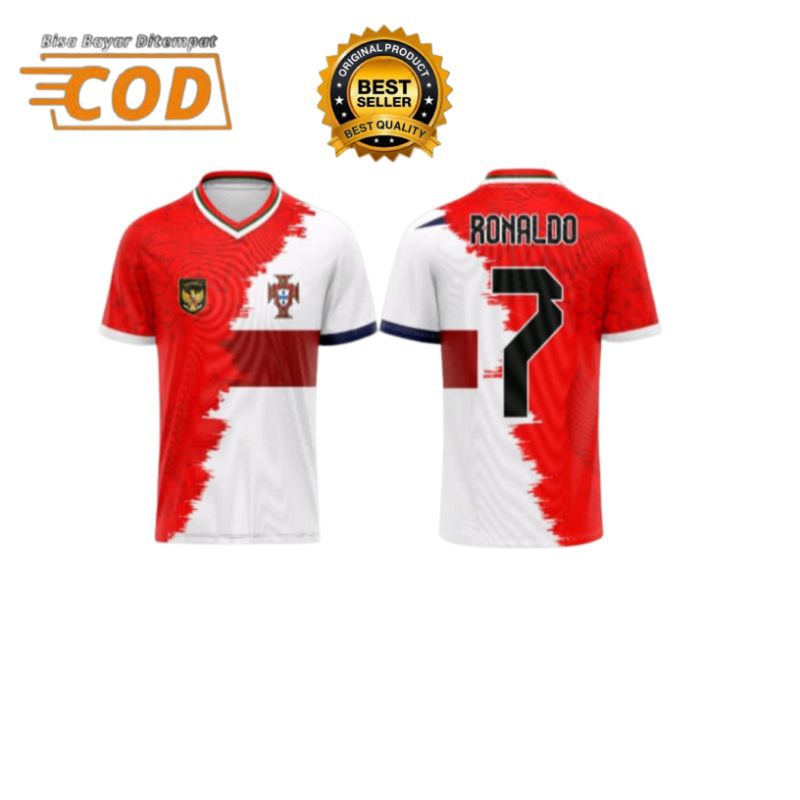 Jersey kaos bola dewasa timnas indonesia portugal home away terbaru 2023
