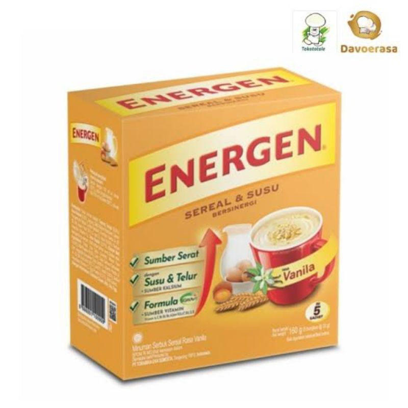 

Energen rasa Vanila 5pcs