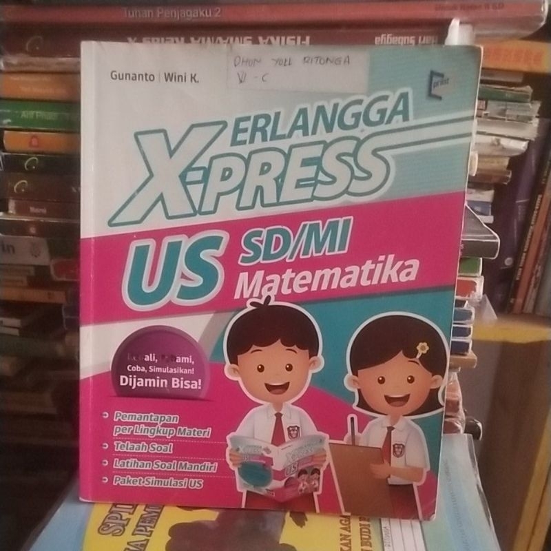 buku erlangga xpress us sd matematika