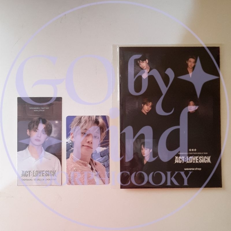 Yeonjun set TXT World Tour <ACT: Love Sick> in Seoul Digicode Digital Code