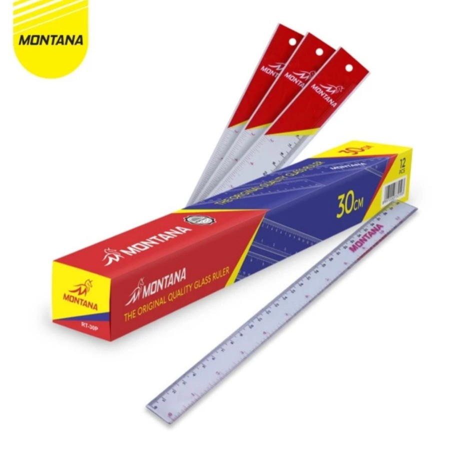 

Mistar | Penggaris Montana RT-30P - 30 cm