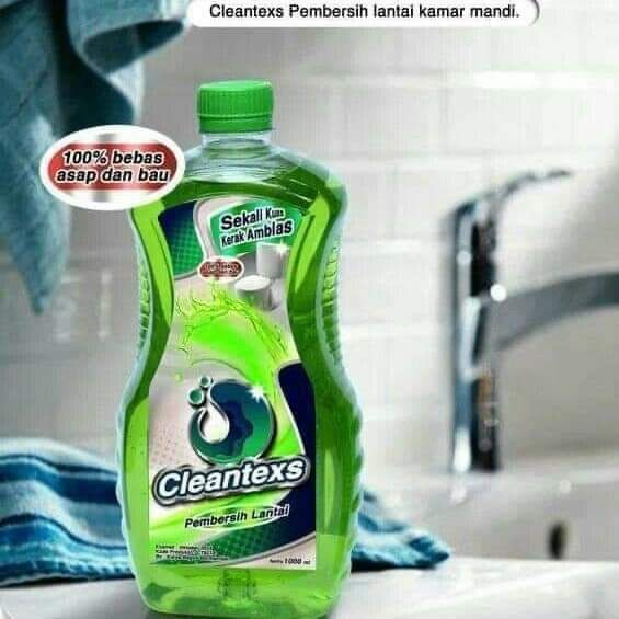 Clean-text cairan pembersih kerak jamur lumut kamar mandi, keramik tembok dll