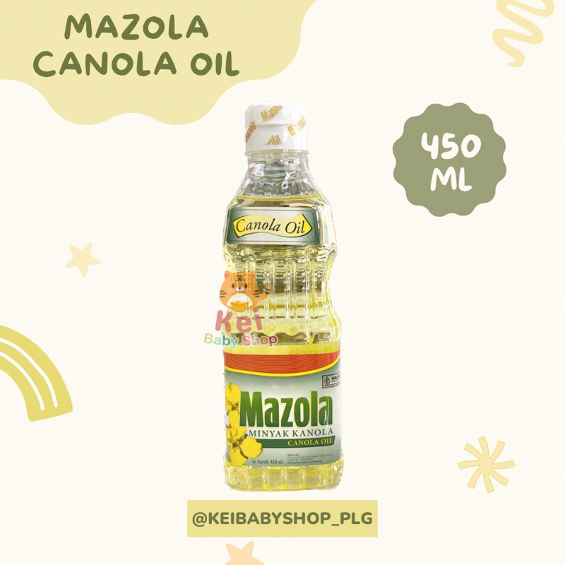 

Mazola Canola Oil 450ml Minyak Kanola MPASI