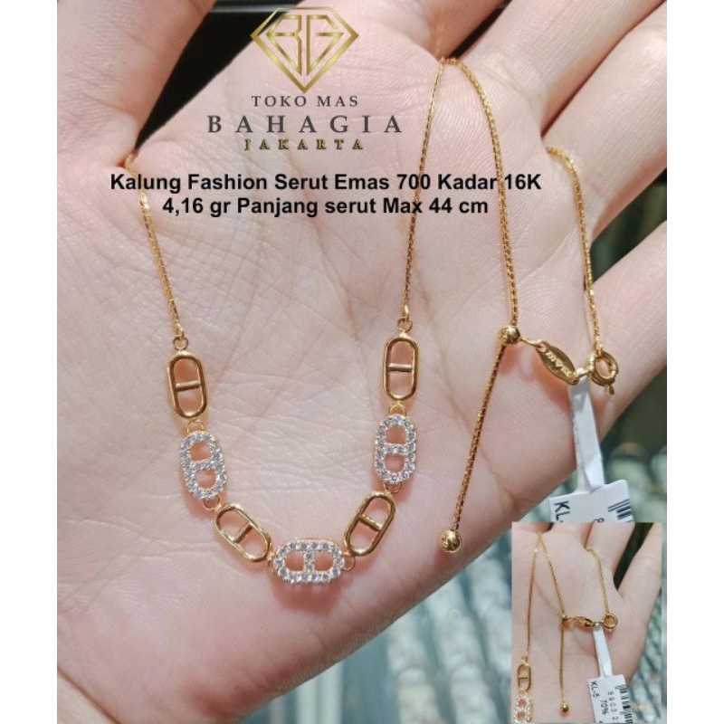 Kalung Liontin Emas 700 Kadar 16K