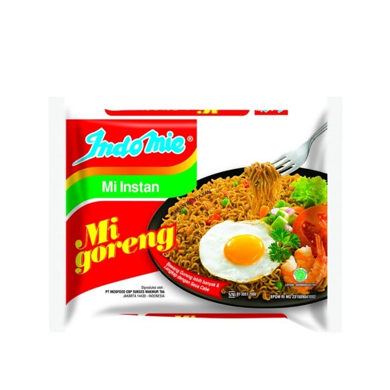 

INDOMIE GORENG 84 GR paket 4 dan MIE INSTAN isi 6 & paket 4