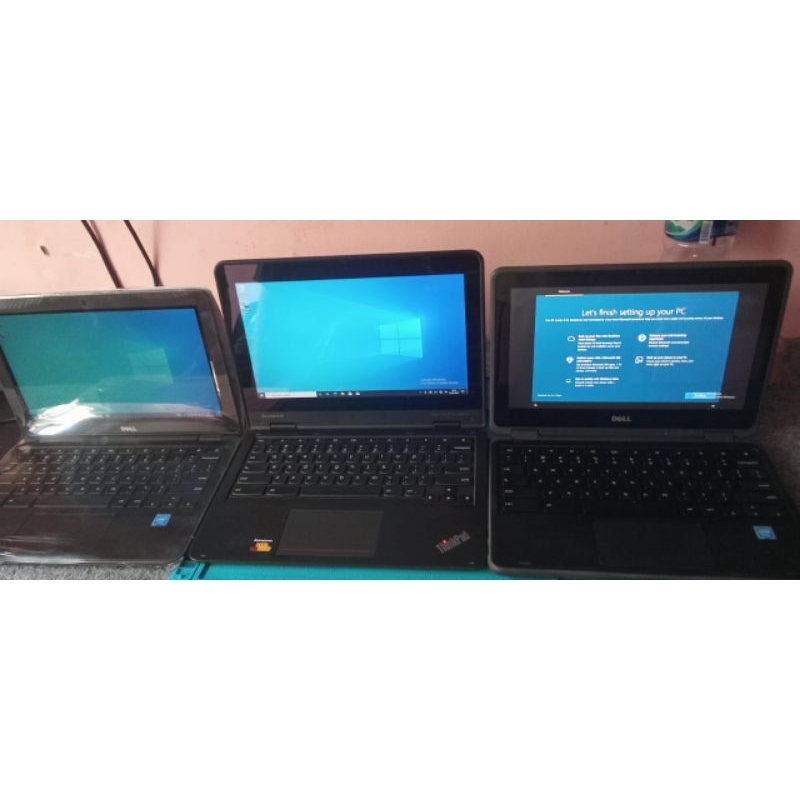 Laptop Chromebook Yoga 11e Touchscreen untuk anak sekolah 4gb/128gb