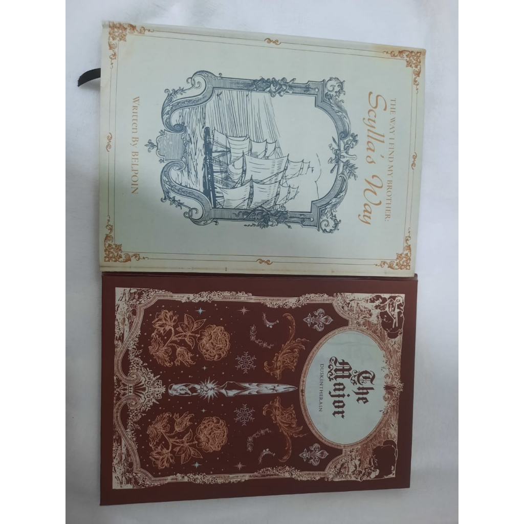 the major & scylla's way bundle/ original new unsealed