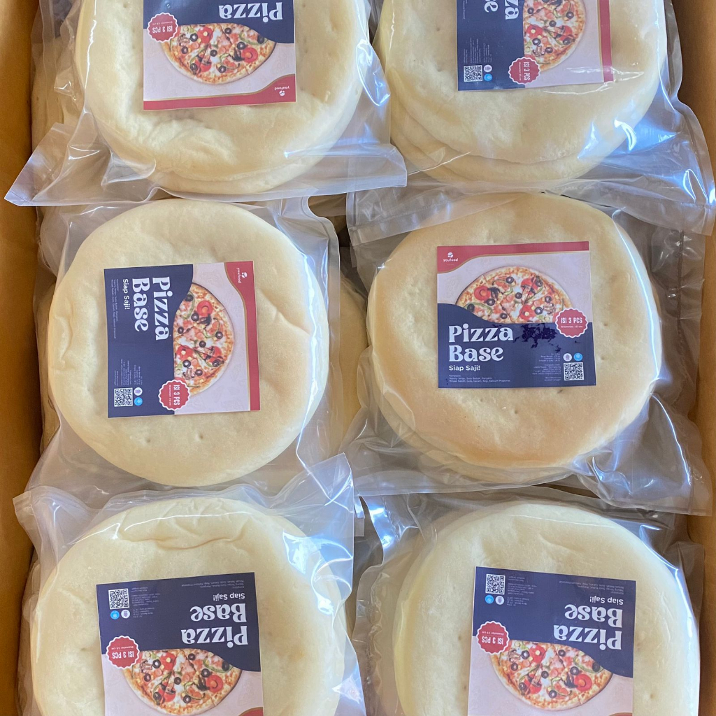 

[ISI 15 LEBIH HEMAT] Pizza Base / Roti Pizza Youfood Ukuran 15 cm Premium