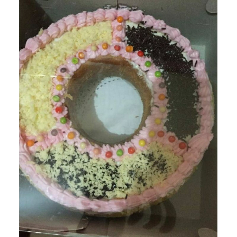 

BOLU / SPONGE CAKE HANTARAN PERNIKAHAN 3 RASA