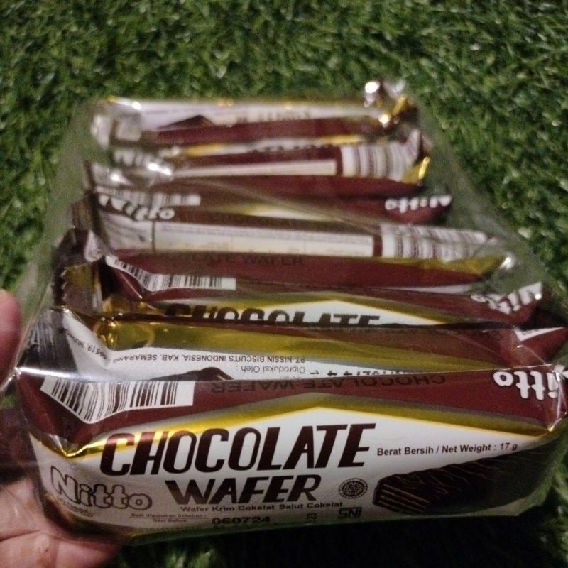 

nitto chocolate wafer