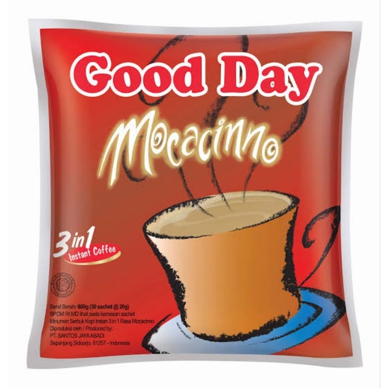 

Kopi good day isi 10 pc