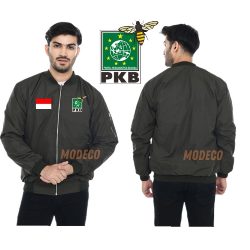 JAKET PKB/BOMBER PKB/JAKET SERAGAM/JAKET PARTAI