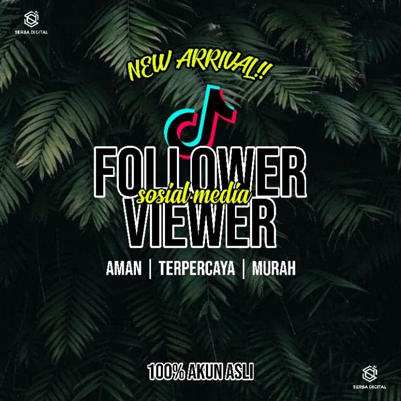 [Ready] Follower dan Viewer Tiktok Sosial Media