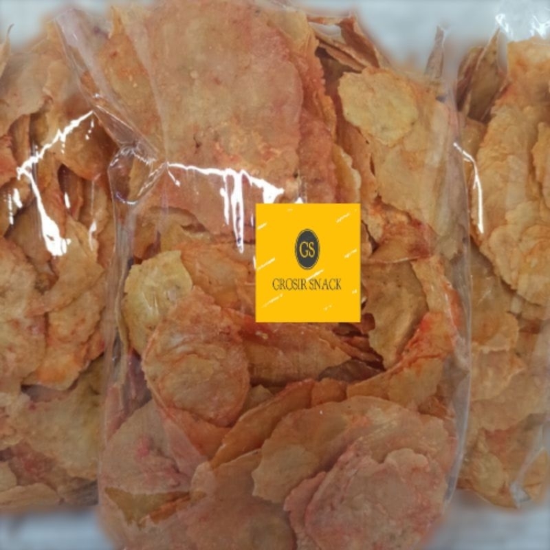EMPING MELINJO JUMBO PEDAS MANIS PATAHAN 500GRAM