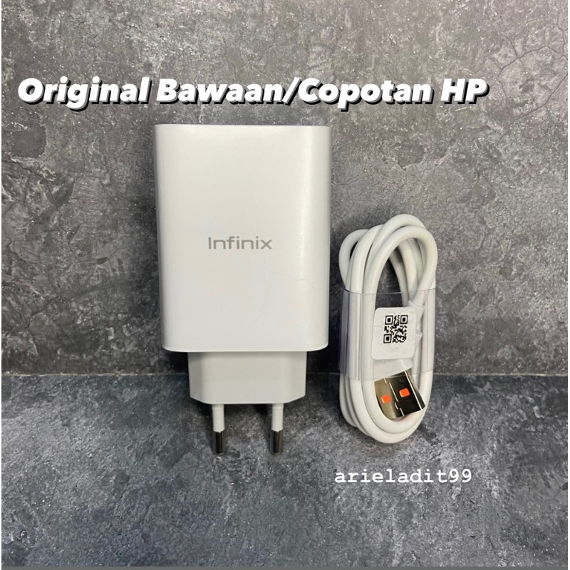 Charger Original 100% Copotan Hp Infinix 33Watt