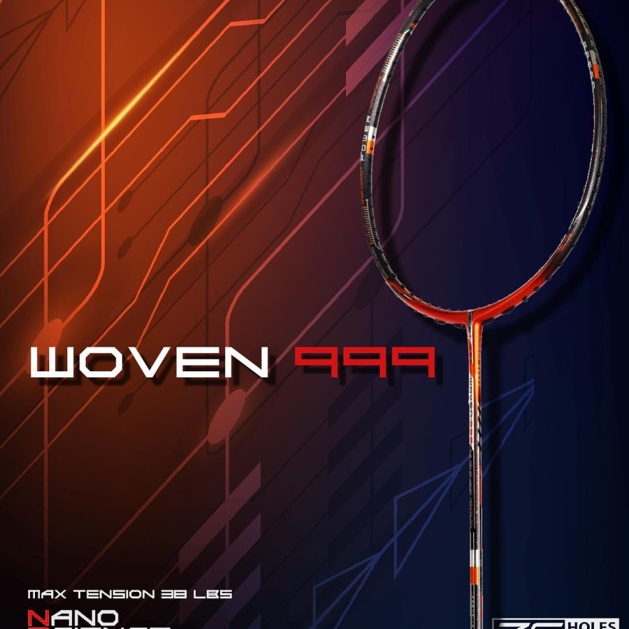 Raket Badminton Felet Aero Force Tension 45lbs Original