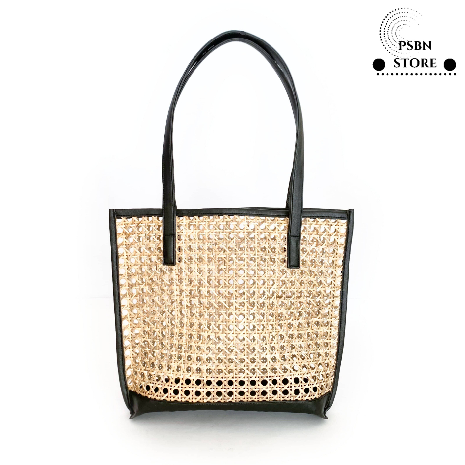 PSBN - Aliya Shoulder Rattan Bag Tas Wanita Handbag Kekinian Tas Rotan Asli
