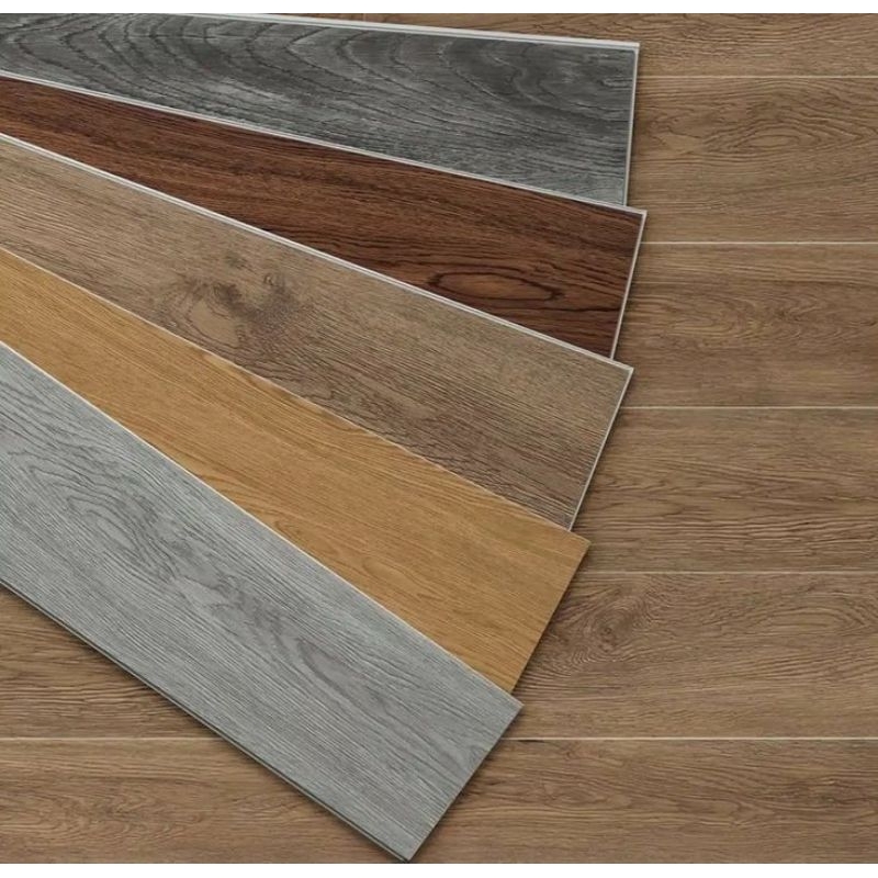 LANTAI VINYL KAYU DENGAN LEM PEREKAT