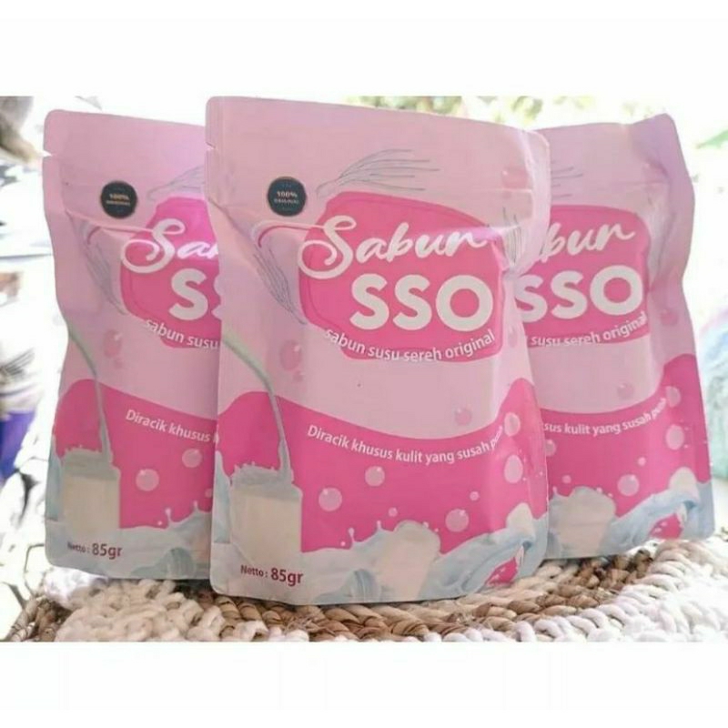 SABUN SSO || SABUN PEMUTIH SSO ORIGINAL || SABUN PEMUTIH || SABUN MANDI PEMUTIH