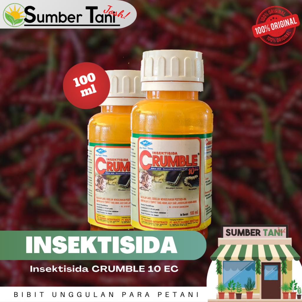 Insektisida Crumble 10EC 100ml Cap Kapal Terbang