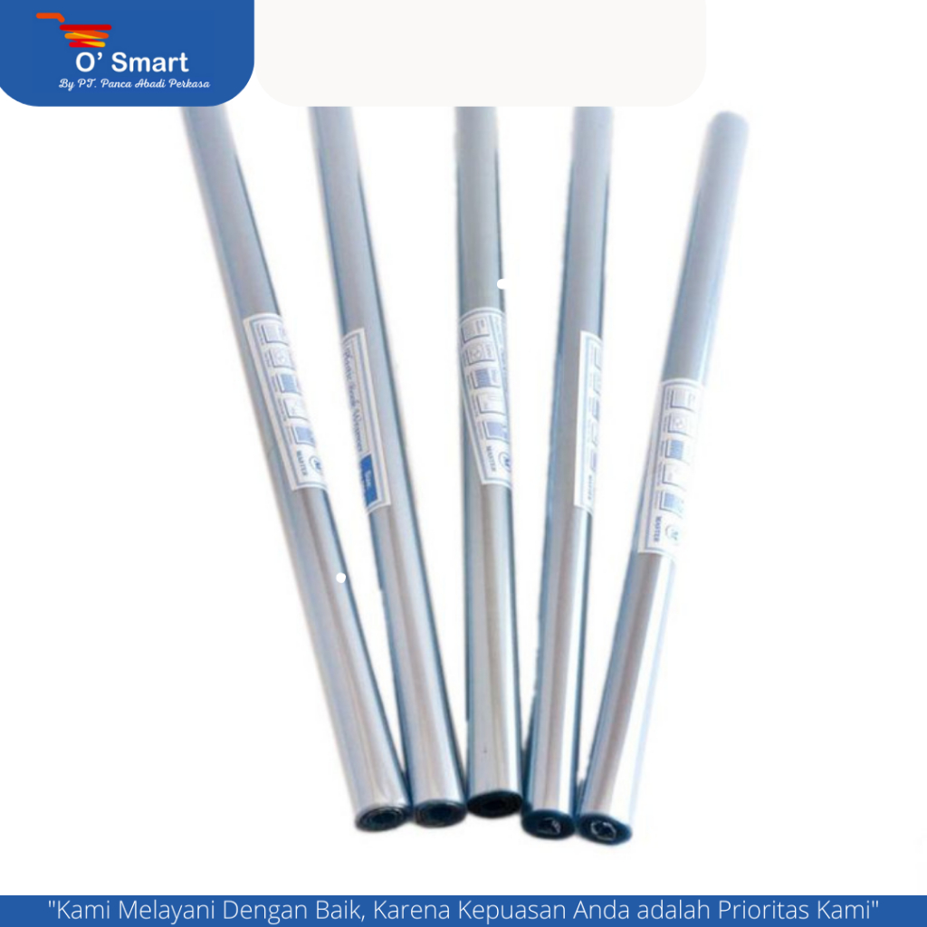 

CRISTAL Sampul Buku Plastik Mika Roll Ukuran 34mmx0.7 / 45mmx0.7