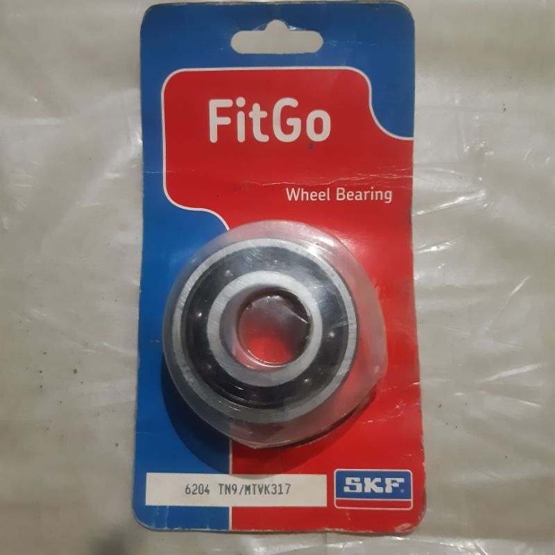 original skf fit go 6204 tn9 mtvk 317 laher klaker Bearing Ball Radial wheel bearing as roda pully m