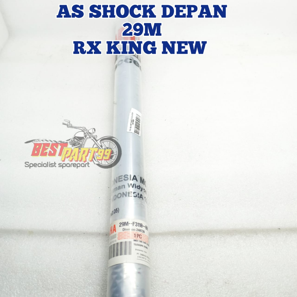 AS SHOCK DEPAN YAMAHA 29M RX KING NEW SOK SHOC SOHK DEPAN SOCK KUALITAS ORIGINAL ORI ASLI BERMUTU