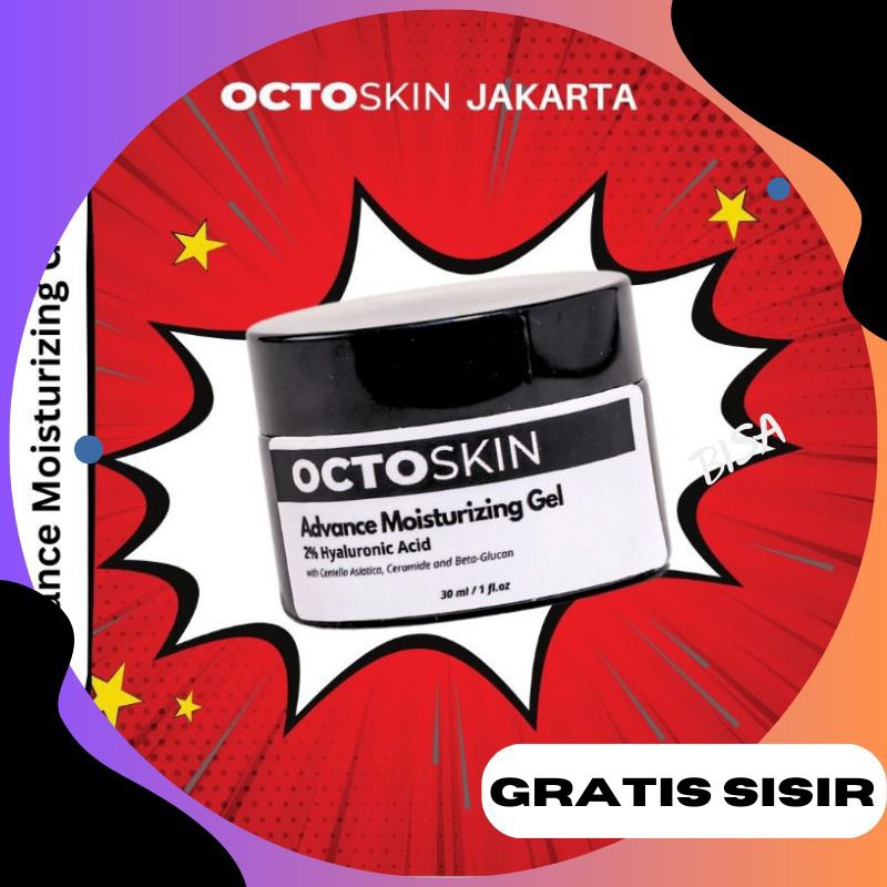 OCTOSKIN Advance Moisturizing Gel 30ml - Pelembab Wajah Terbaik Untuk Pria