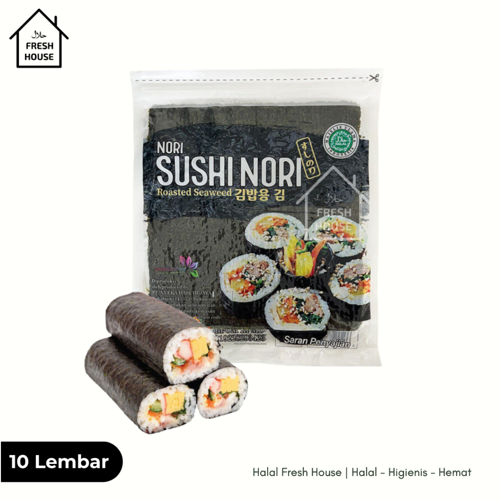 

Ay00! SUSHI NRUMPUT LAUT ROASTED SEAWEED 10LEMBAR