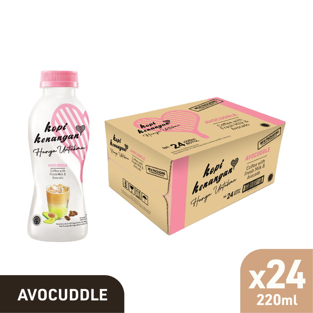 

Kopi Kenangan Hanya Untukmu Avocuddle 220ml x 24